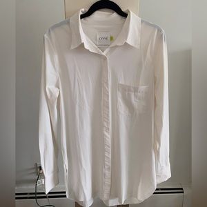 Lyseé White Button Down Shirt